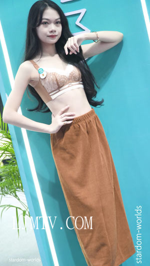2023广州内衣展柔密码3美女模特内衣秀Show下着モデル