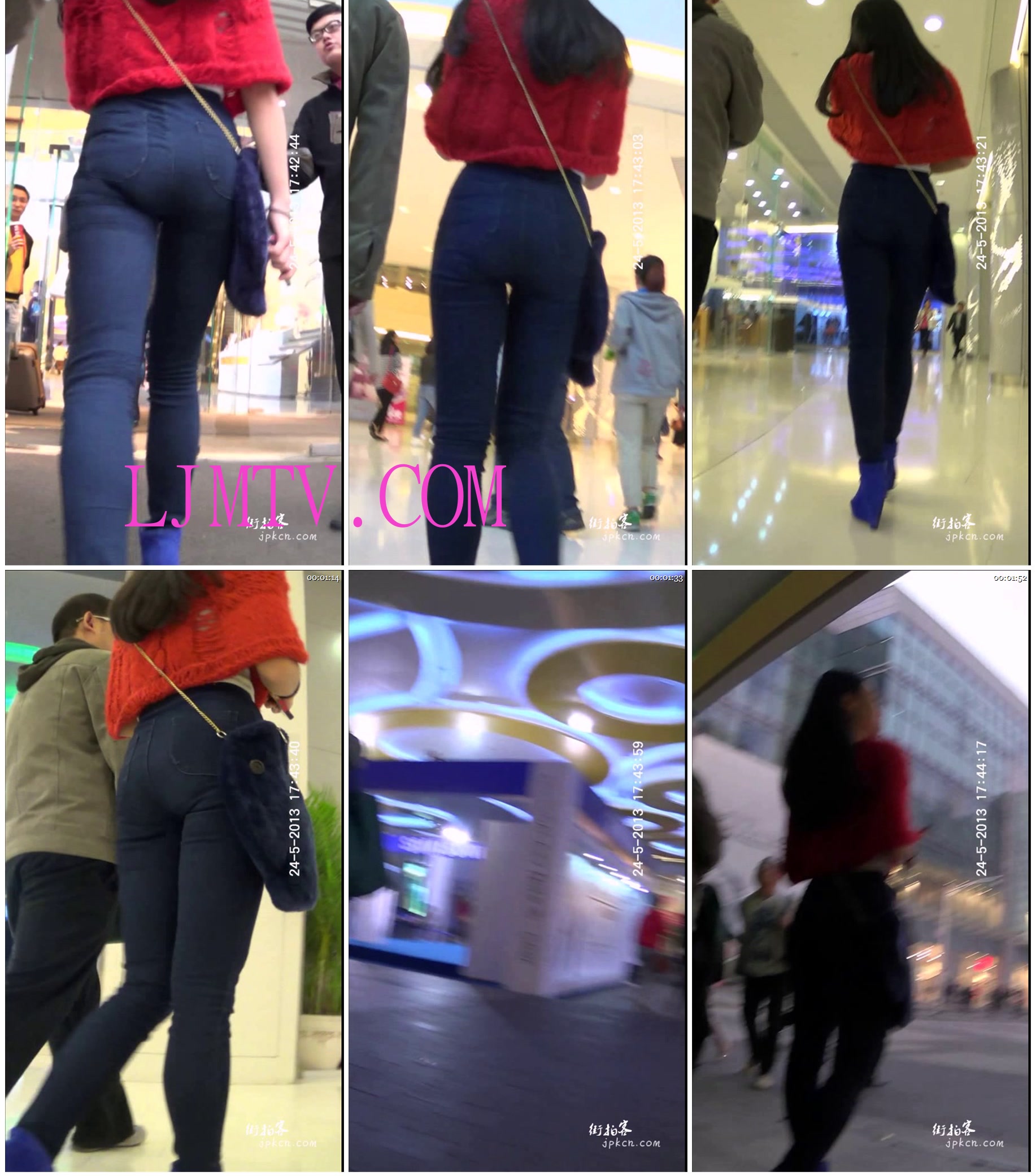 街拍客精选紧身裤热裤全集视频901-1000-a00038 1 (1)