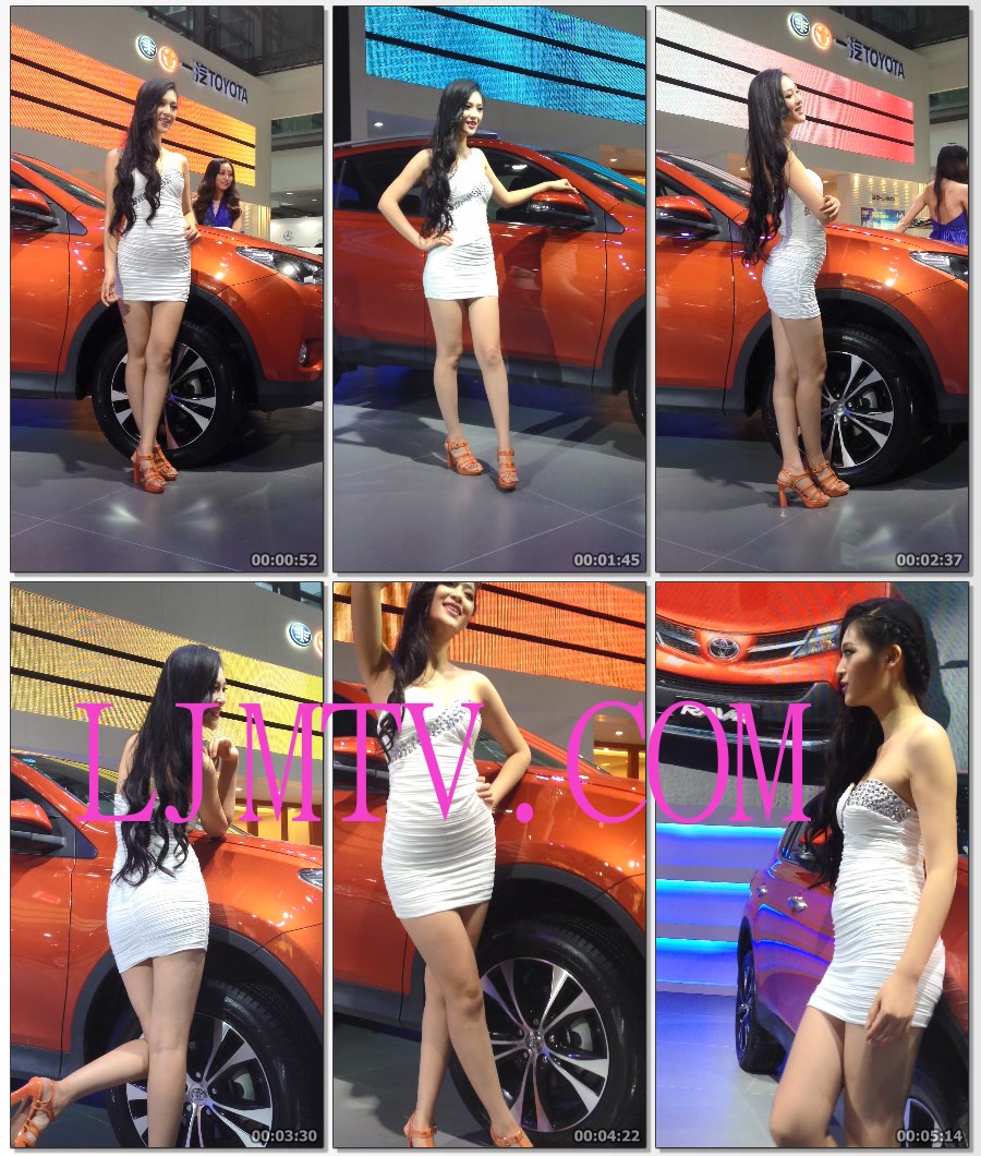 2013深圳一汽TOYOTA车展阳光女神-1