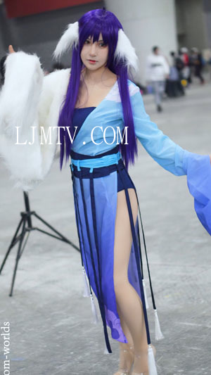 广州漫展狐妖小红娘涂山雅雅cosplay小姐姐欣赏コスプレコミケ