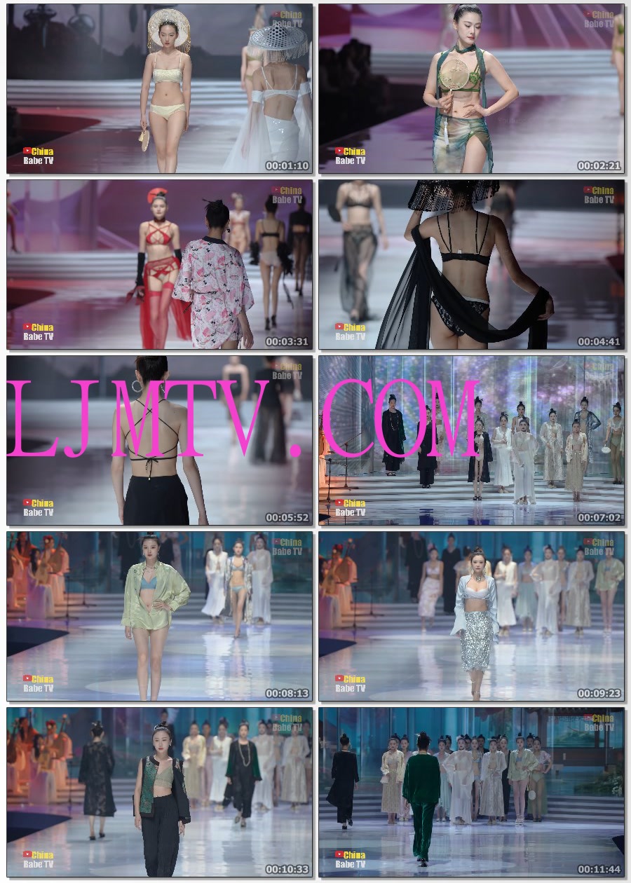 4k视频首播推荐2024深圳开幕演绎潮气东方内衣秀（全程无尿点）