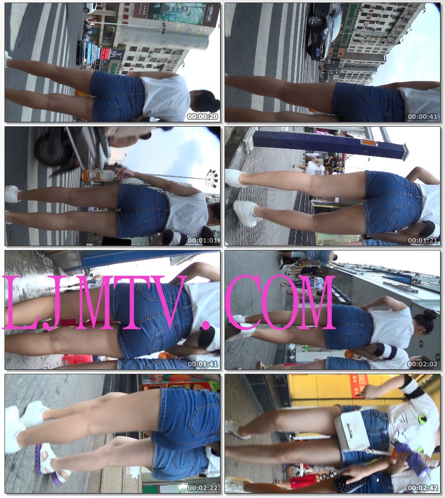 麋小鹿大师2013-2014街拍视频合集3-性感高腿丰臀少妇