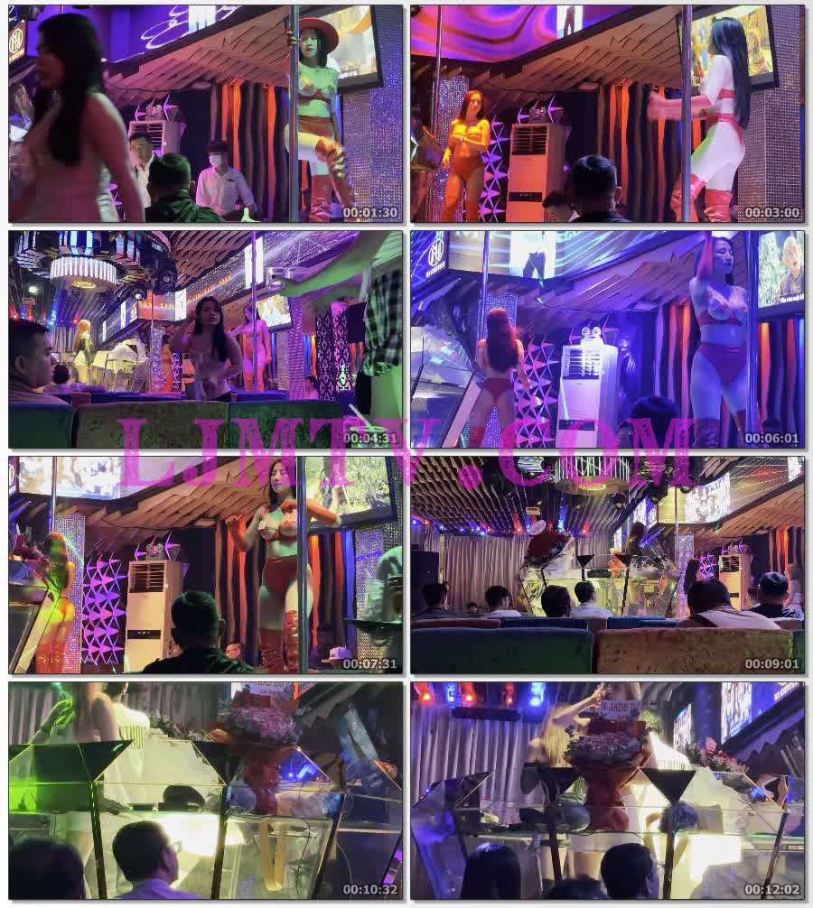 戴着牛仔帽的超小奶罩的红色高腰裤钢管舞娘-4K视频