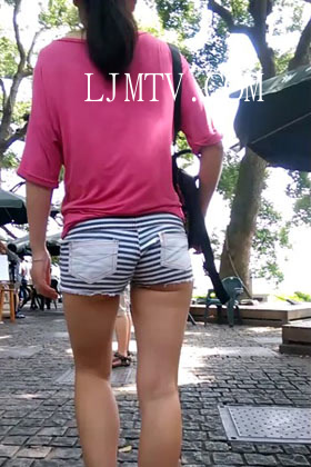 蚕豆大师超短热裤街拍视频系列-86