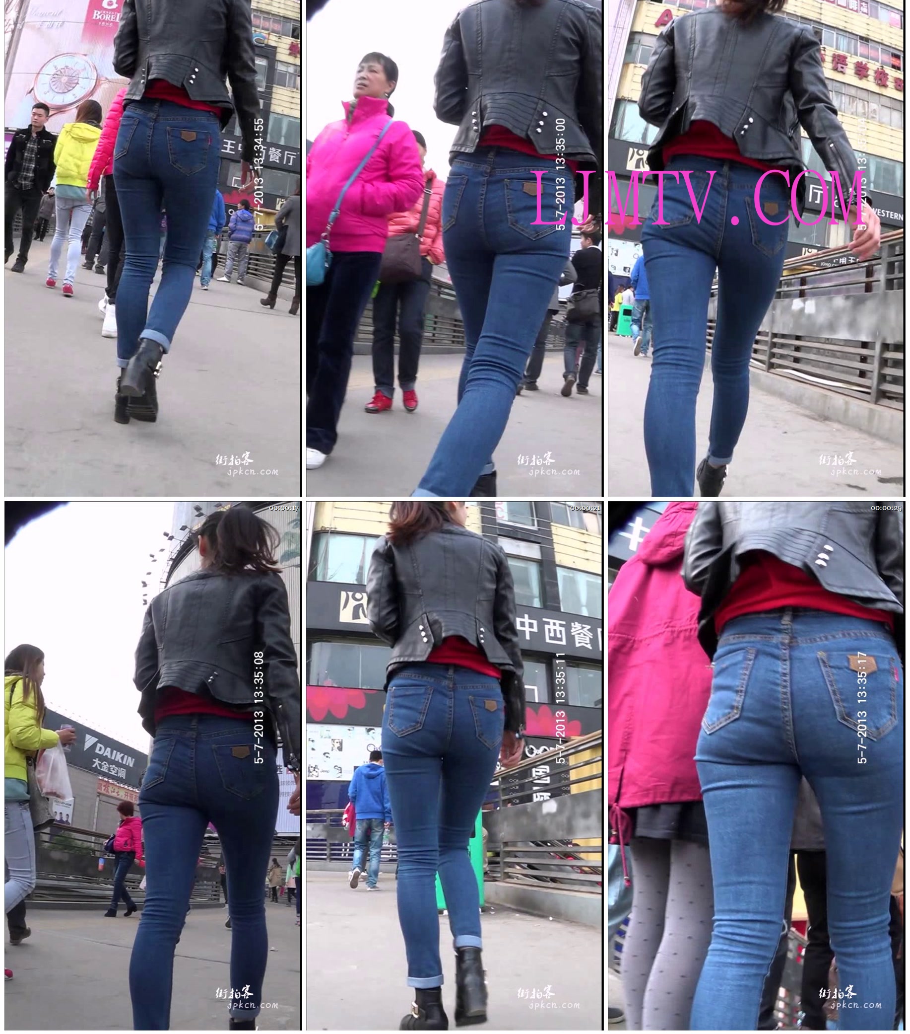 街拍客精选紧身裤热裤全集视频1001-1100-a00123-2