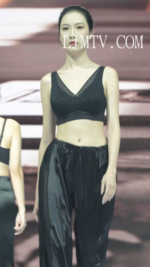 2023广州针博会美佳美侬3性感美女模特内衣秀Show下着モデル