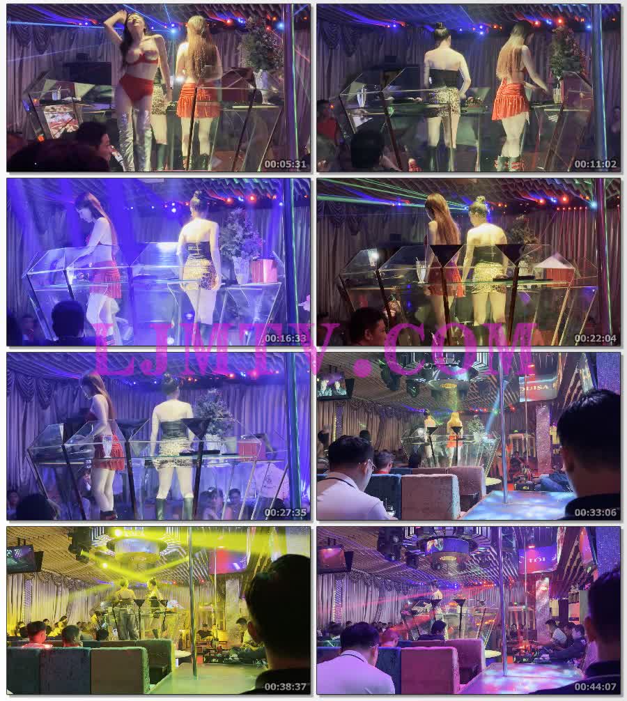 风骚女人超小比基尼丰胸红色高腰裤银色过膝皮靴热辣舞蹈-4K视频