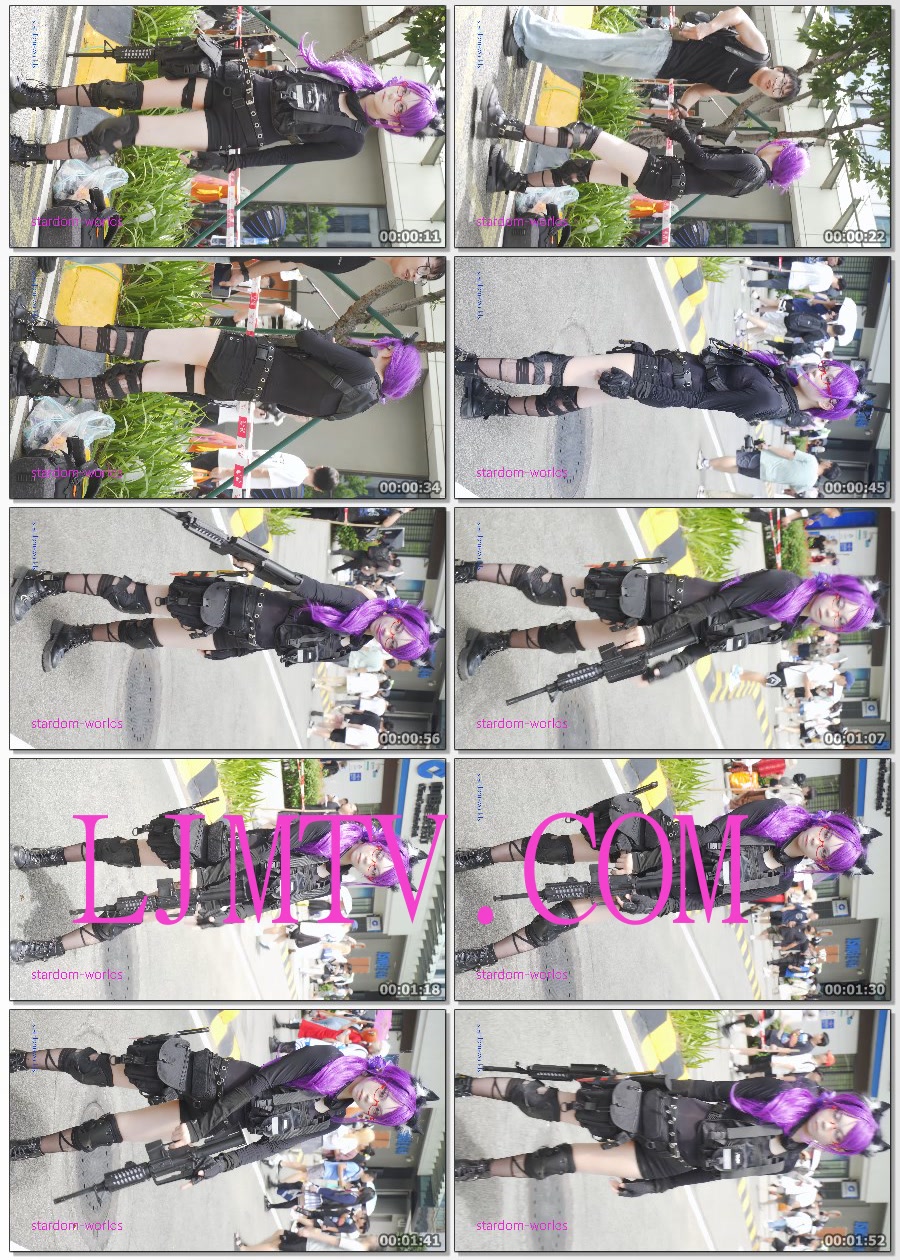 2025萤火虫漫展女特工战术娘cosplayコスプレ
