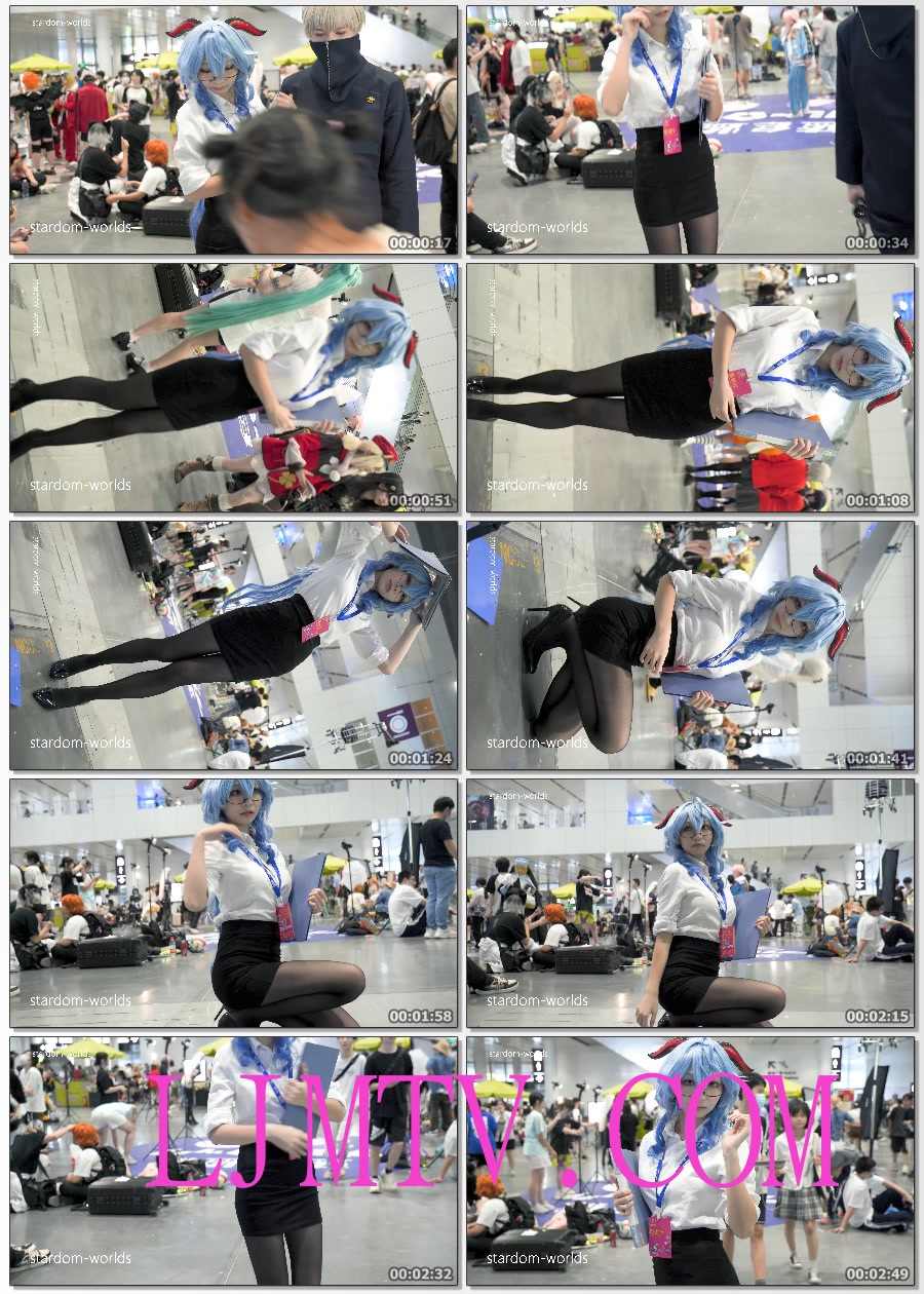原神制服甘雨コスプレcosplay2023深圳国际电玩节