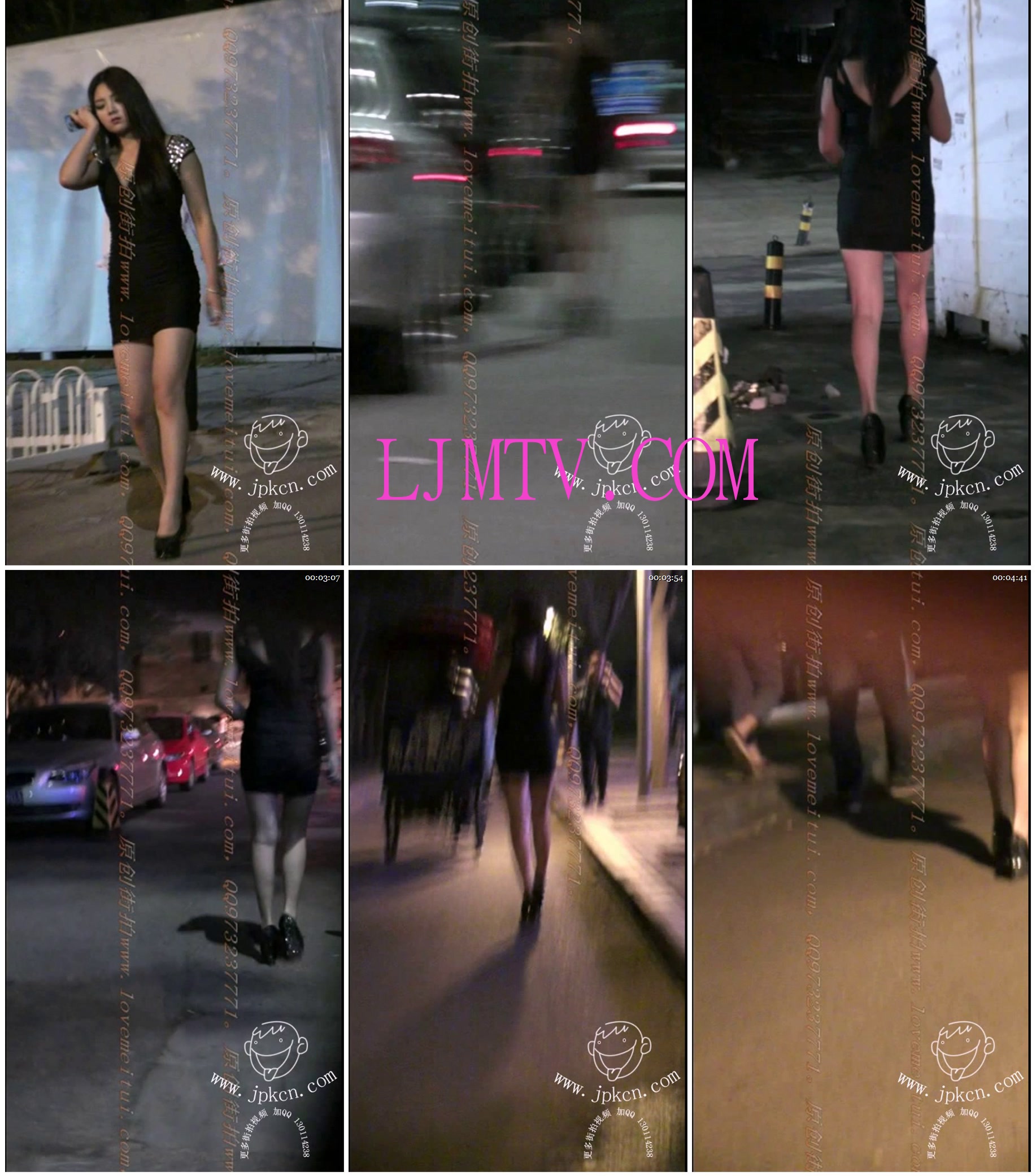 街拍客-夜场美女超短裙街拍秀03-高清13-189-03874