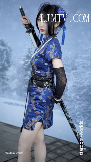 性感中华娘旗袍コスプレ广州萤火虫漫展