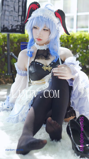 2025广州CICF漫展原神女仆甘雨コスプレCosplay