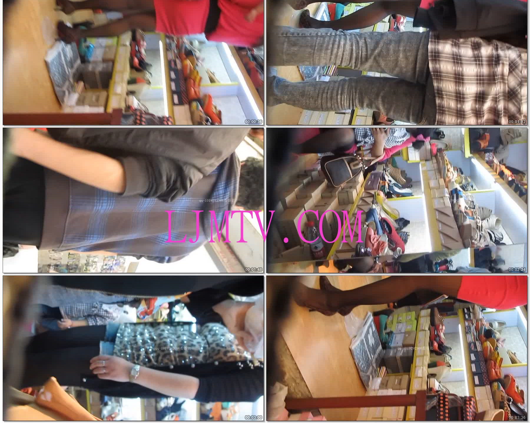 大忽悠街拍5.2更新-店内黑丝少妇和灰丝清纯美女试鞋晾晒丝袜脚3