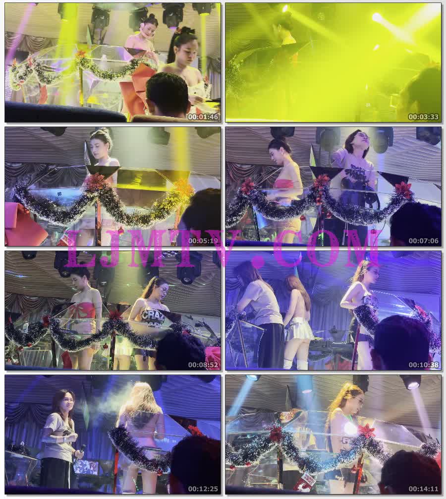 粉红色破洞裹胸勒出事业沟的短裙女dj-4K视频