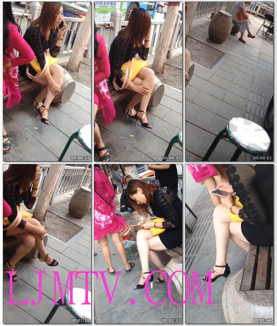 街拍大师超级白嫩玉足高清拍摄高跟丝袜-202(1)