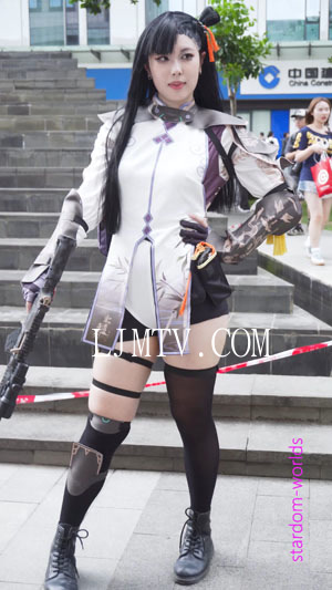 2少女前线2琼玖cosplayドールズフロントライン2025萤火虫漫展