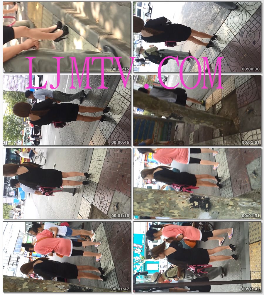 街拍大师小胡小斐高清拍摄高跟丝袜-1123