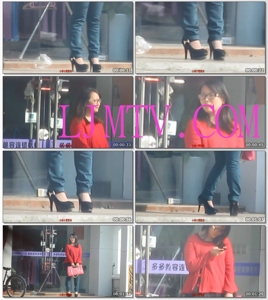 街拍大师小胡小斐高清拍摄高跟丝袜-aMVI_2592