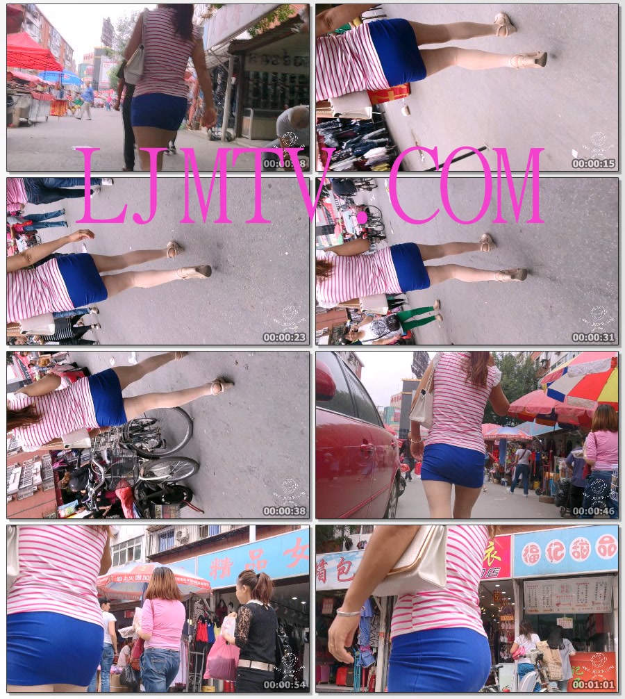 黑骑士大师街拍视频短裙系列-a00172-2