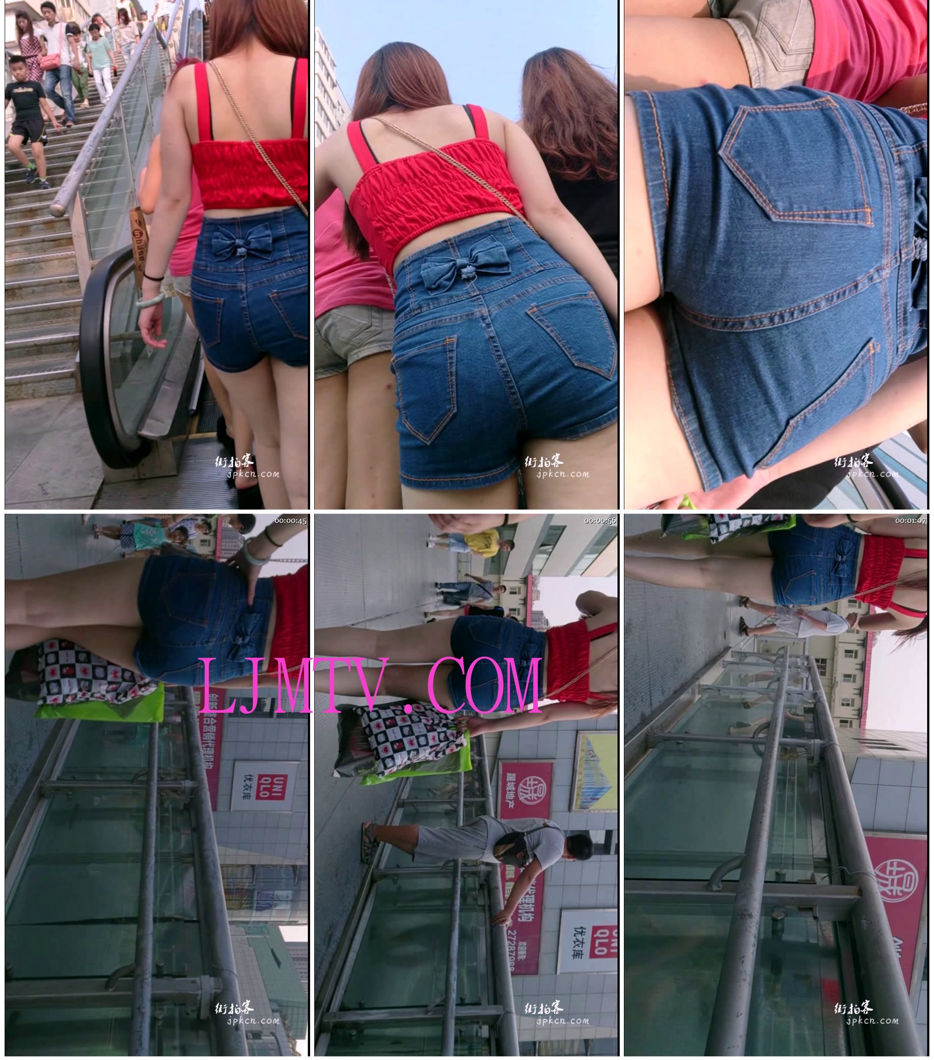 街拍客精选紧身裤热裤全集视频001-200-jx0033