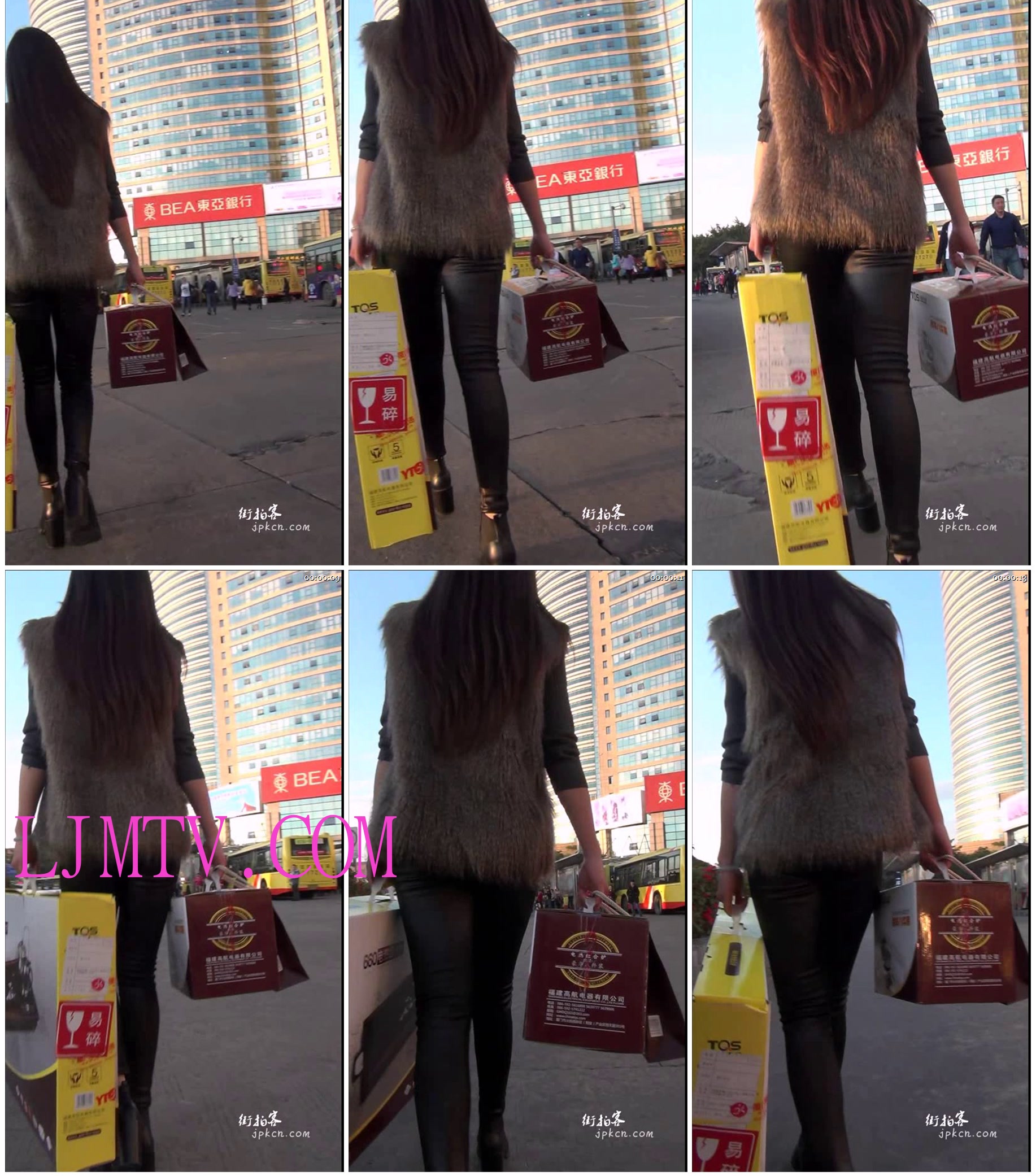 街拍客精选紧身裤热裤全集视频601-700-a00346-1