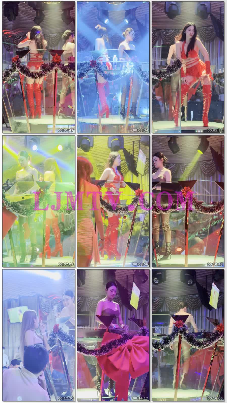 气质高个子美女红色奶罩红色大网眼渔网袜过膝红皮靴-4K视频