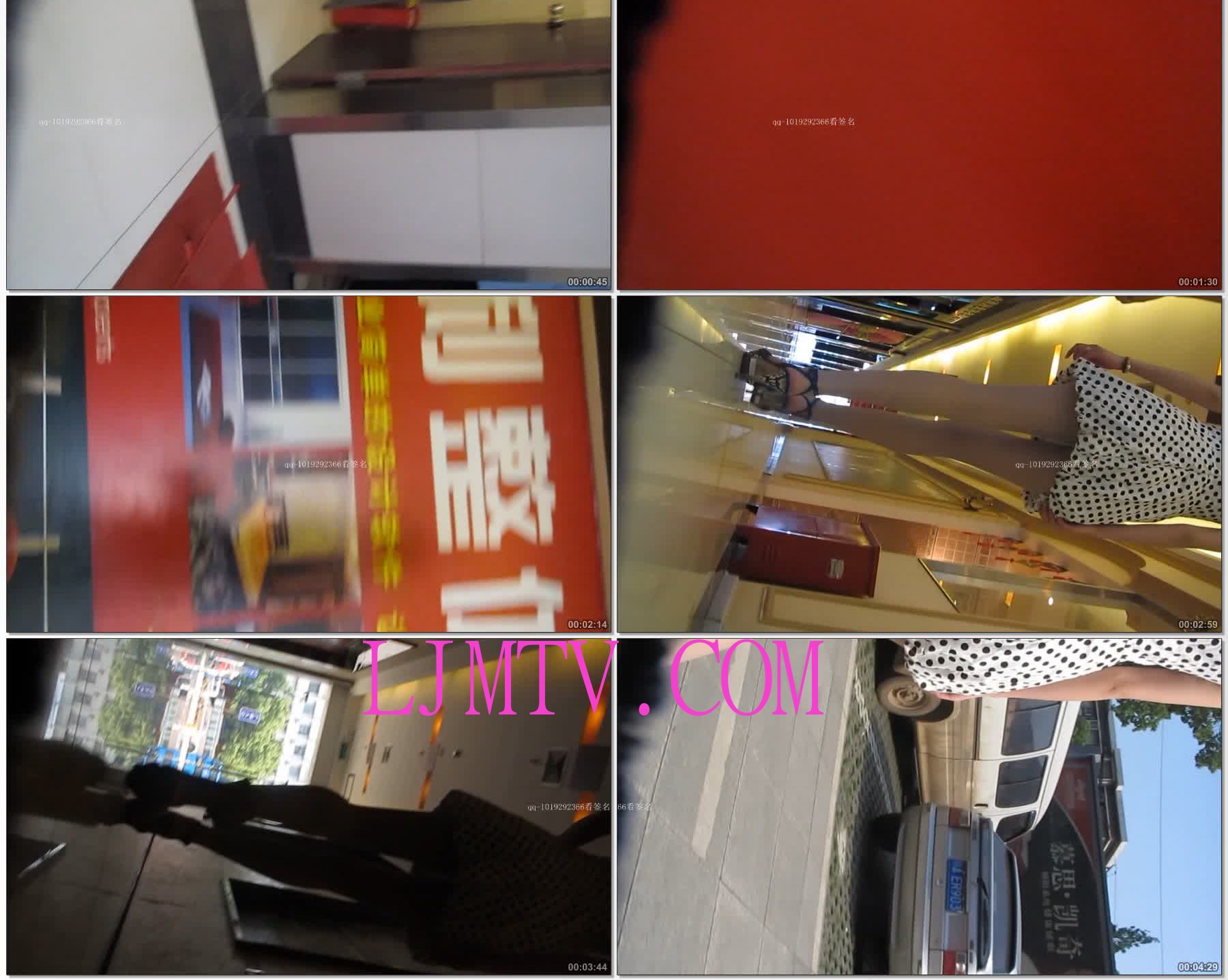 大忽悠街拍系列NO.03-178CM修长腿学生美女超高细跟斑点连衣裙户外