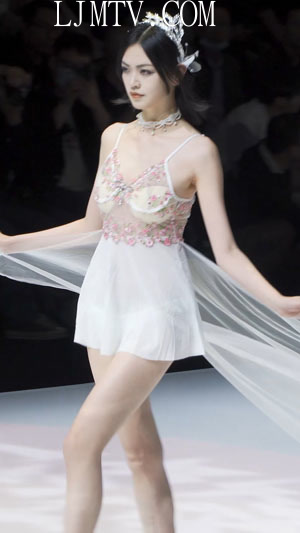 2025深圳内衣展圣迪亚丝内衣秀模特走秀4Show下着モデル