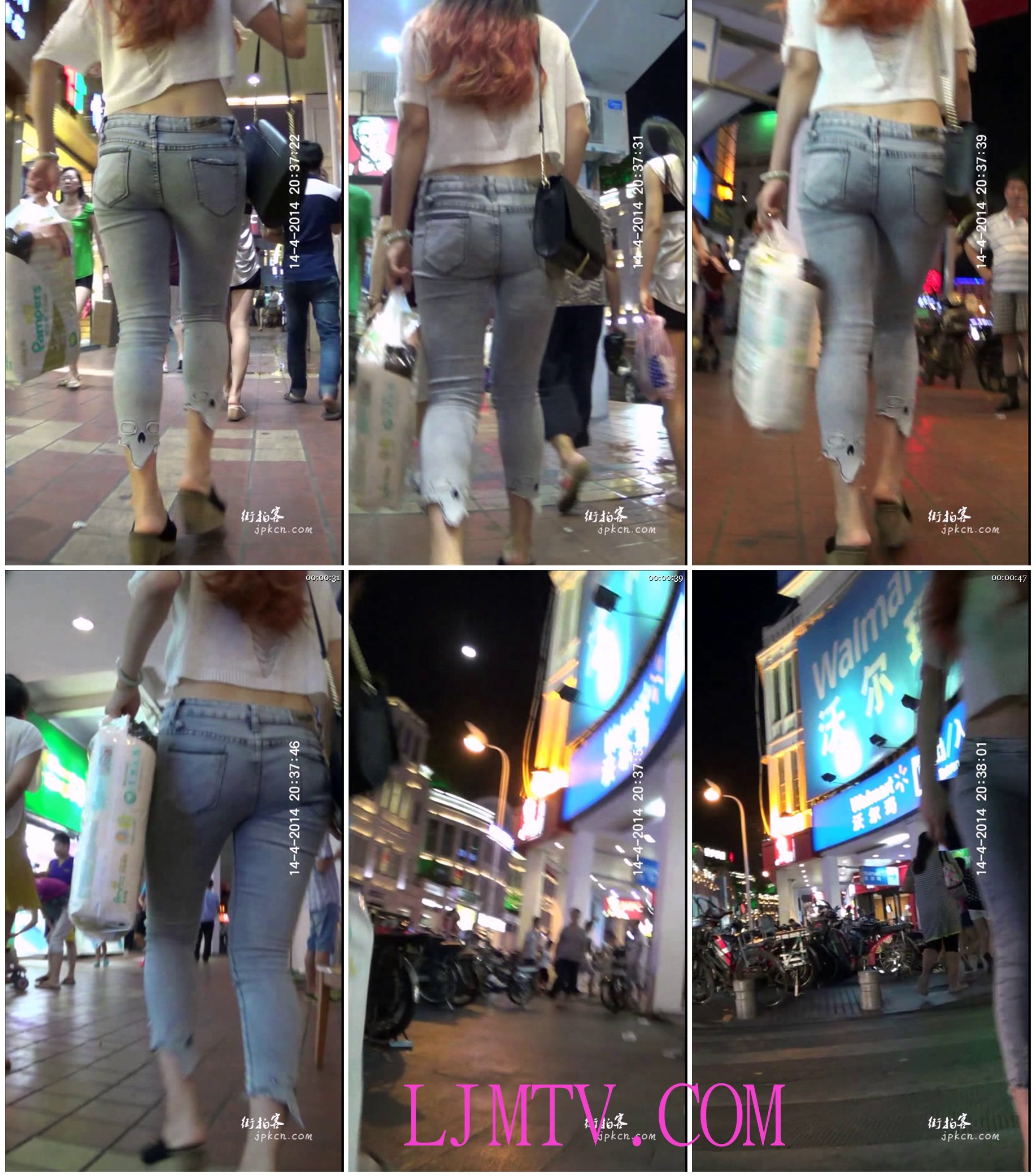 街拍客精选紧身裤热裤全集视频001-200-20140923 (1)