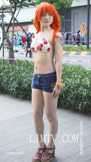 ワンピースナミ水着海贼王娜美泳装cosplayコスプレ2024广州CICF漫展
