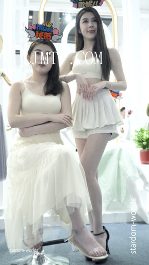 2024深圳内衣展安芝莎歌妮儿3美女模特内衣秀Show下着モデル