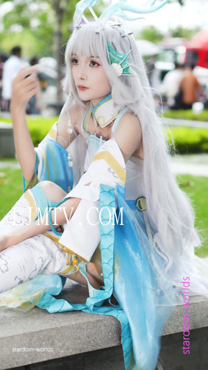 Cosplay西施游龙清影王者荣耀コスプレ2024萤火虫漫展