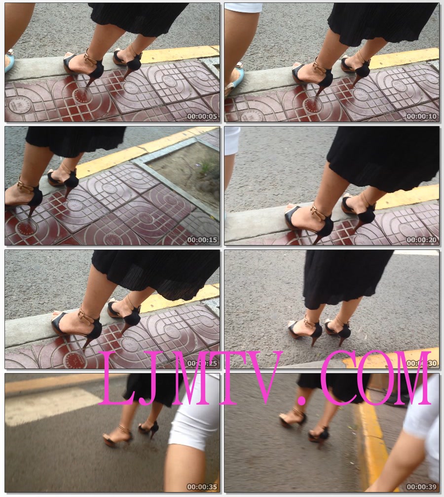 街拍大师超级白嫩玉足高清拍摄高跟丝袜-004-2(1)