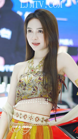 2024深圳改装车展异域舞娘车模AutoShowRacingModel车展模特-28
