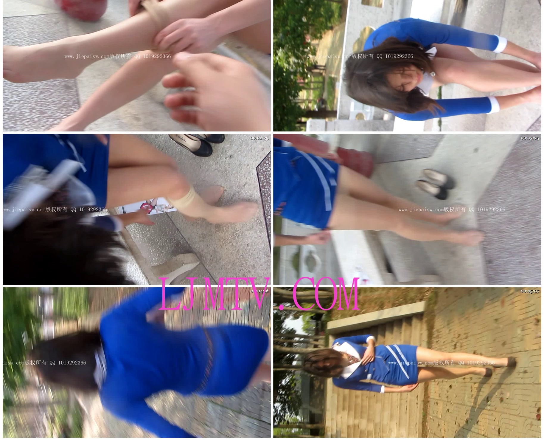 大忽悠2014.3.26【成功案例第178弹续集】忽悠真正来自“克里米亚”的俄罗斯裔美女留学生穿上蓝色制服闪亮肉丝校园里展示丝袜脚直接脱裤袜2014.3.27-178II