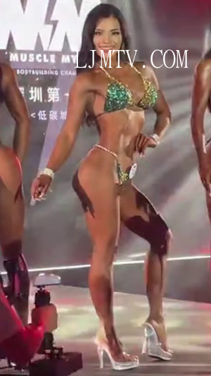 女子健身中国深圳女性比基尼
