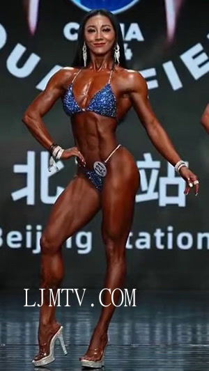 女子健身2024年IFBB职业北京