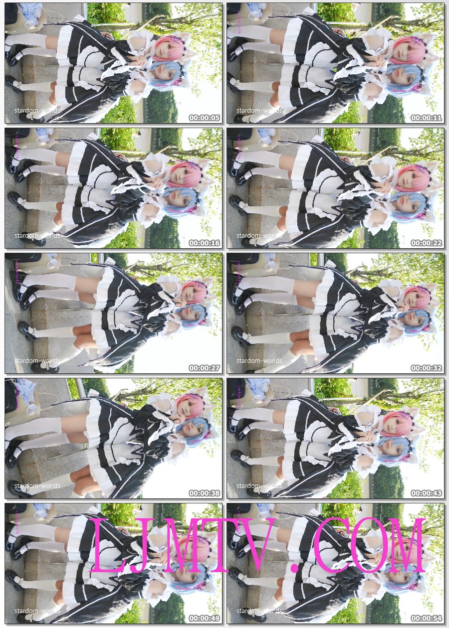 リゼロコスプレレムラム可爱雷姆拉姆cosplay2024广州CICF漫展