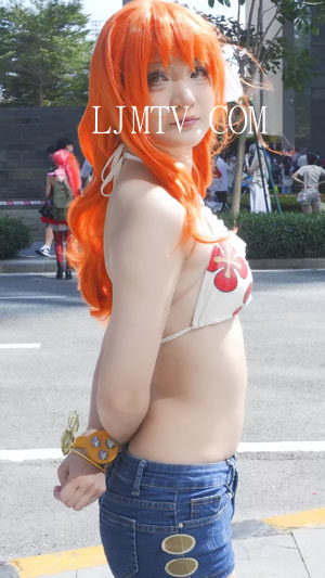 ワンピースナミコスプレ海贼王泳装娜美cosplay2024广州CICF漫展