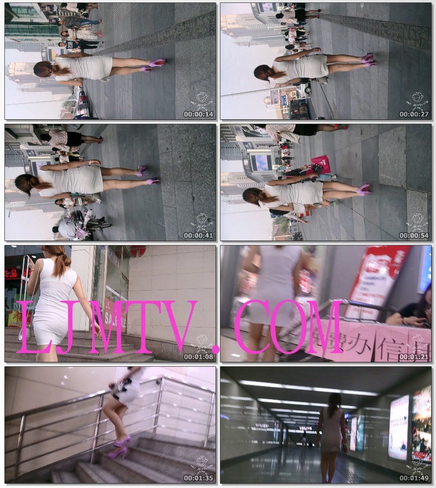 黑骑士大师街拍视频短裙系列-a00011