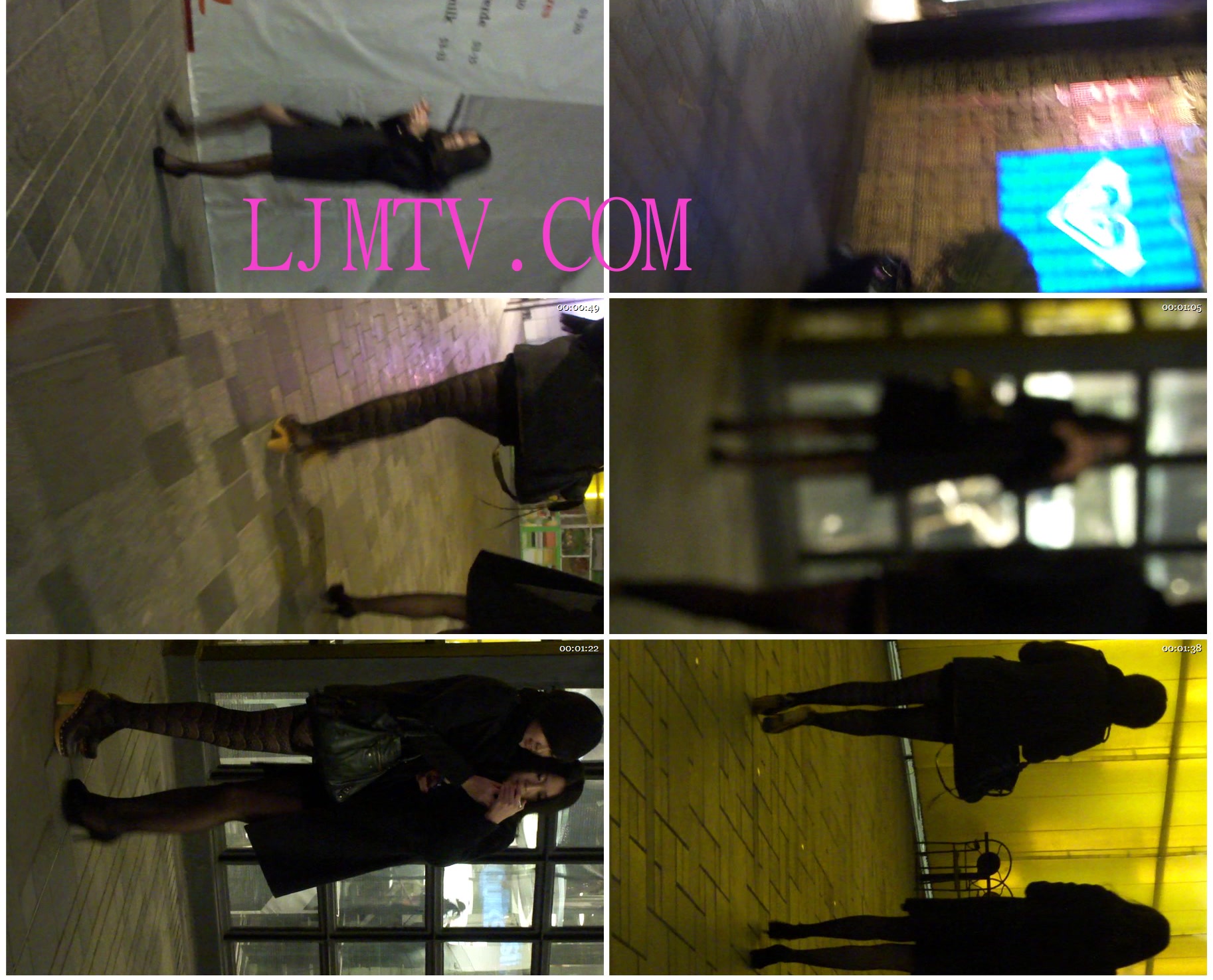 海阔天空热裤街拍视频102部合集跟拍两个性感小美女-03