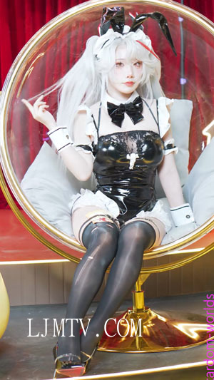 2026萤火虫漫展碧蓝航线欧根亲王兔女郎天夫人Cosplayアズールレーン
