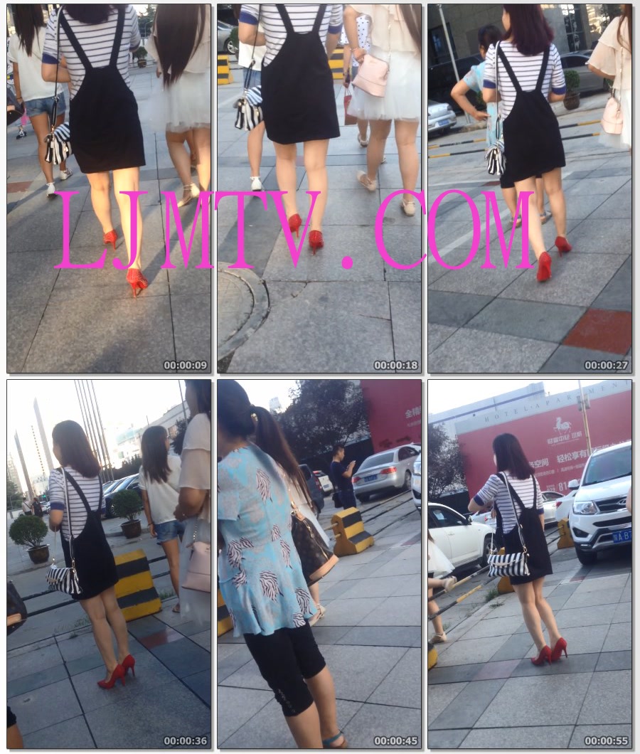 街拍大师超级白嫩玉足高清拍摄高跟丝袜-002(1)