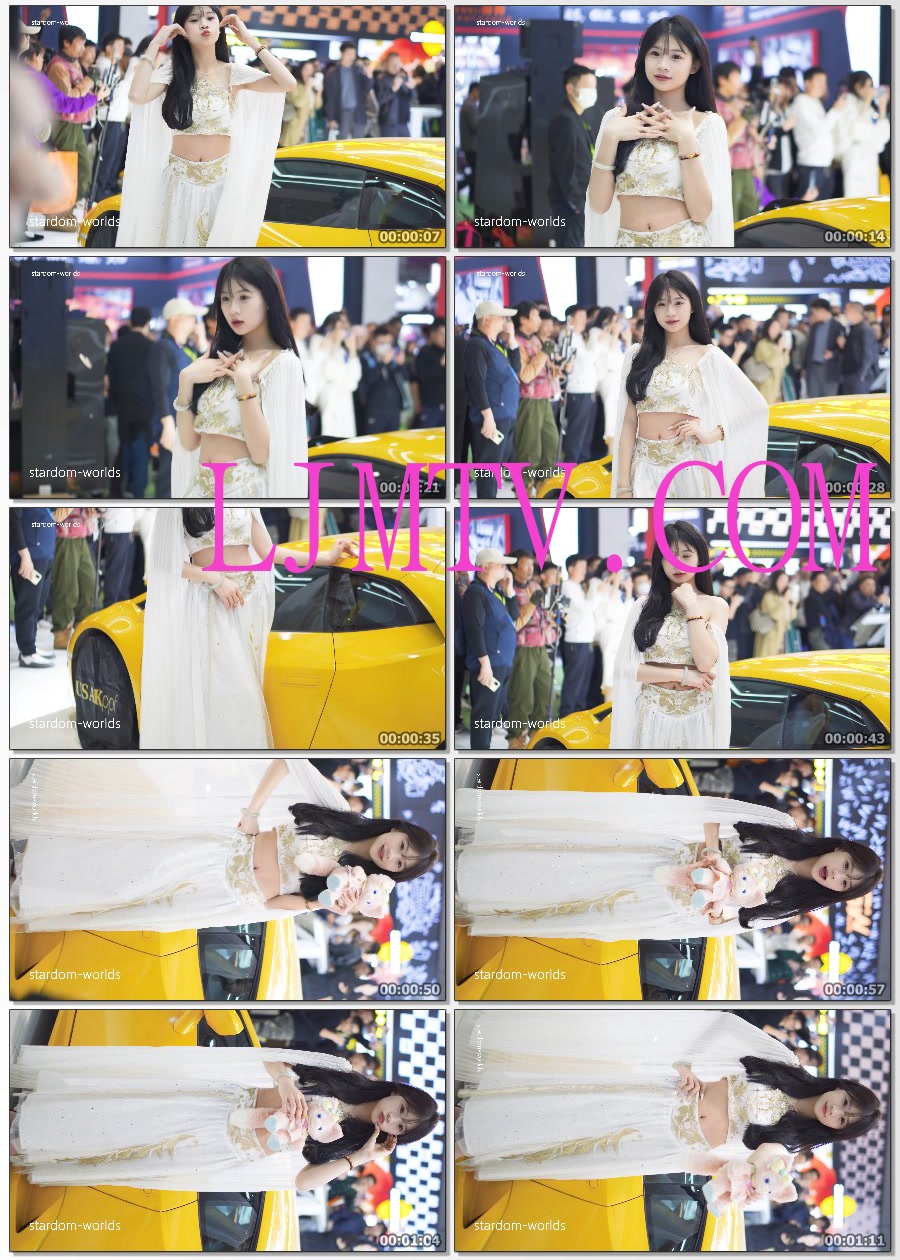 2024深圳改装车展AutoShowRacingModel异域舞娘清纯美女车模48