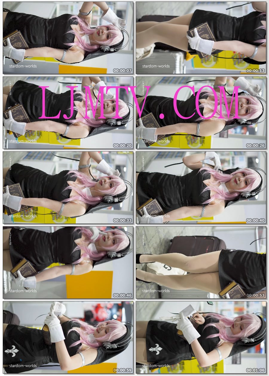すーぱーそに子コスプレ超级索尼子修女cosplay2021广州CICF漫展