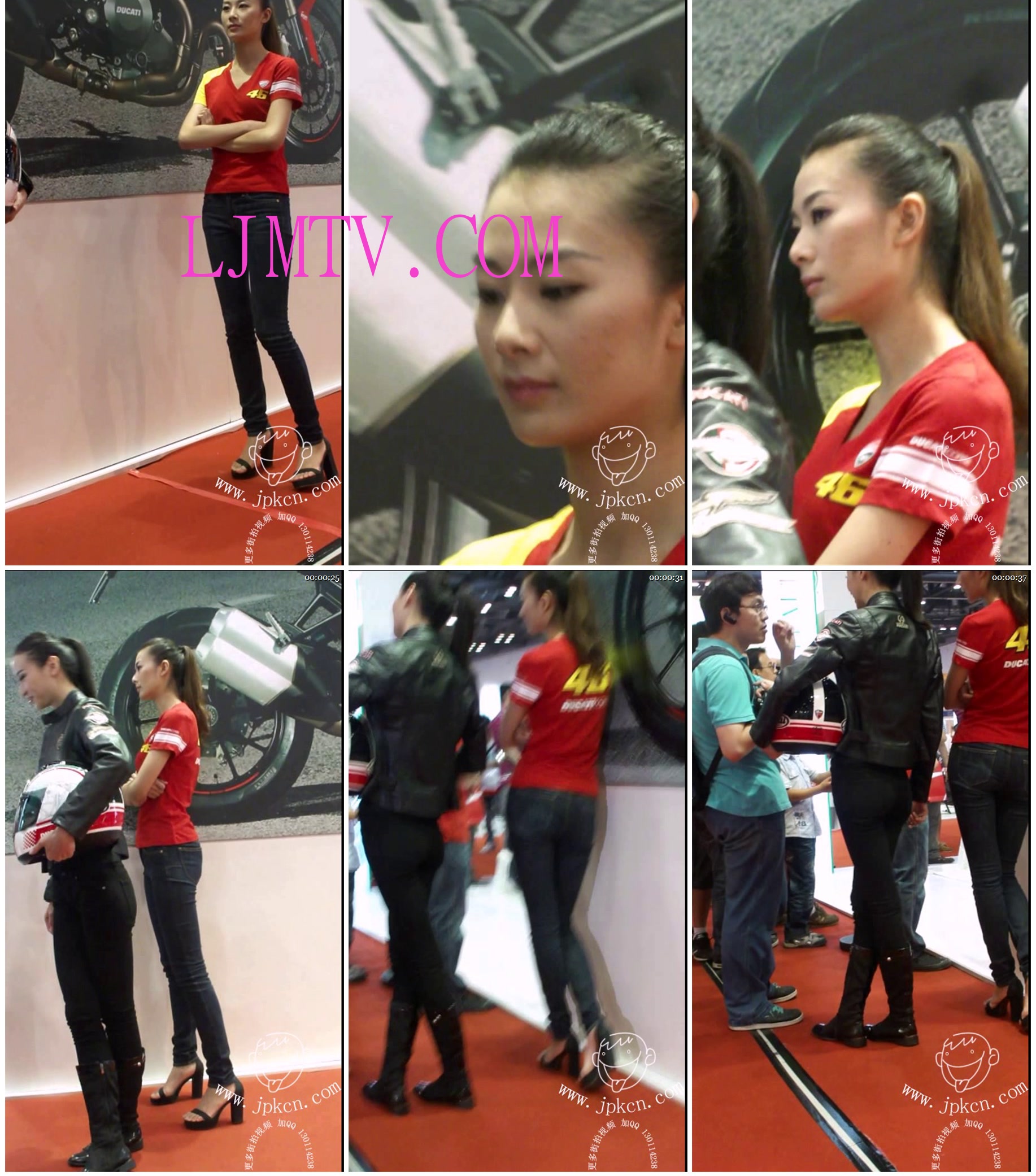 海阔天空国际摩托车博览会美女模特合集-MAH09558