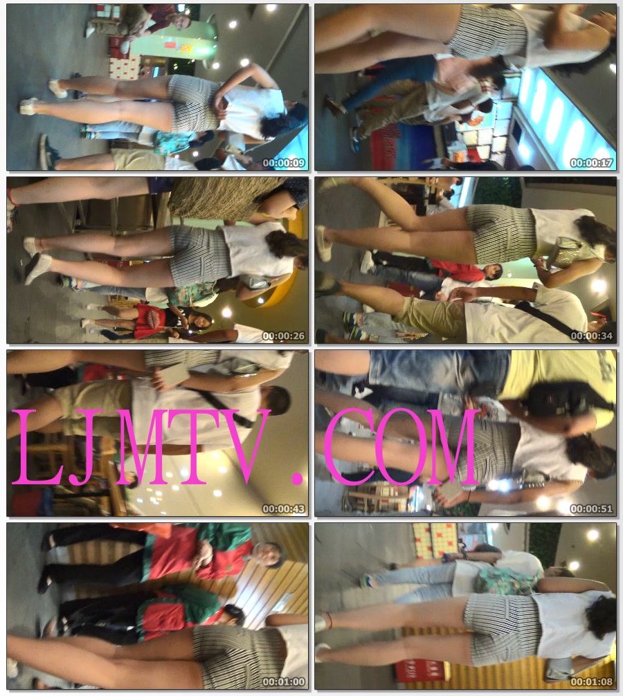 麋小鹿大师2013-2014街拍视频合集1-超紧腿长身材好内痕紧屁股大-02