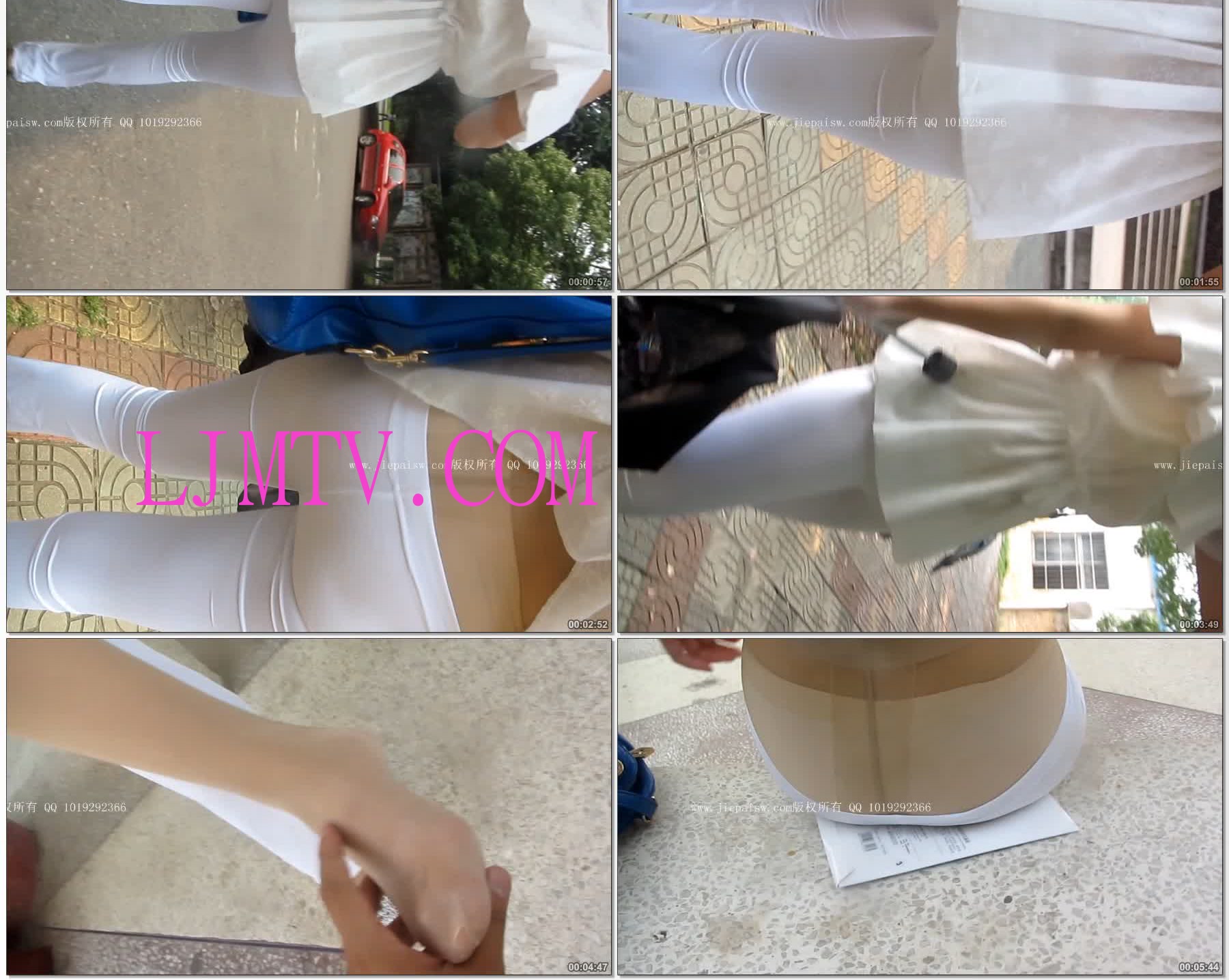 大忽悠2014.6.8【成功案例第205弹】忽悠大一清纯长腿学生MM校园内紧身白裤里也穿裤袜后换上透视包臀白裙树林里直接脱裤袜2014.6.8-205