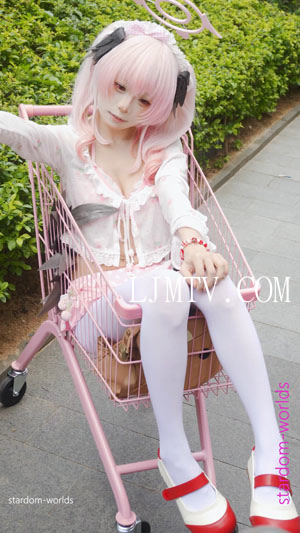 2026萤火虫漫展ブルアカ下江コハル蔚蓝档案下江小春cosplay小蒸蛋