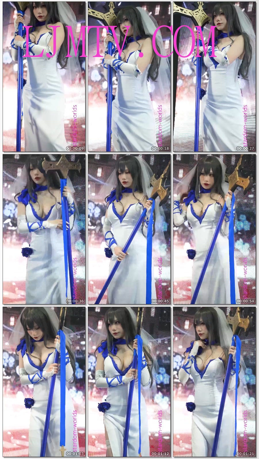 【竖屏特写版】CICF2020アズールレーンコスプレサン.ルイCosplay碧蓝航线路易九世礼服华服的圣骑士